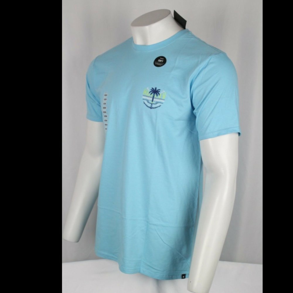 NWT! Hurley Men's Masthead Premium Soft S/S Tee